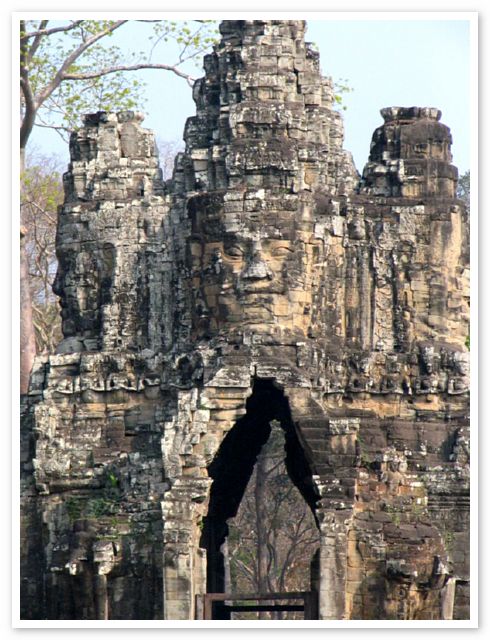 Syd-Porten til Angkor Thom